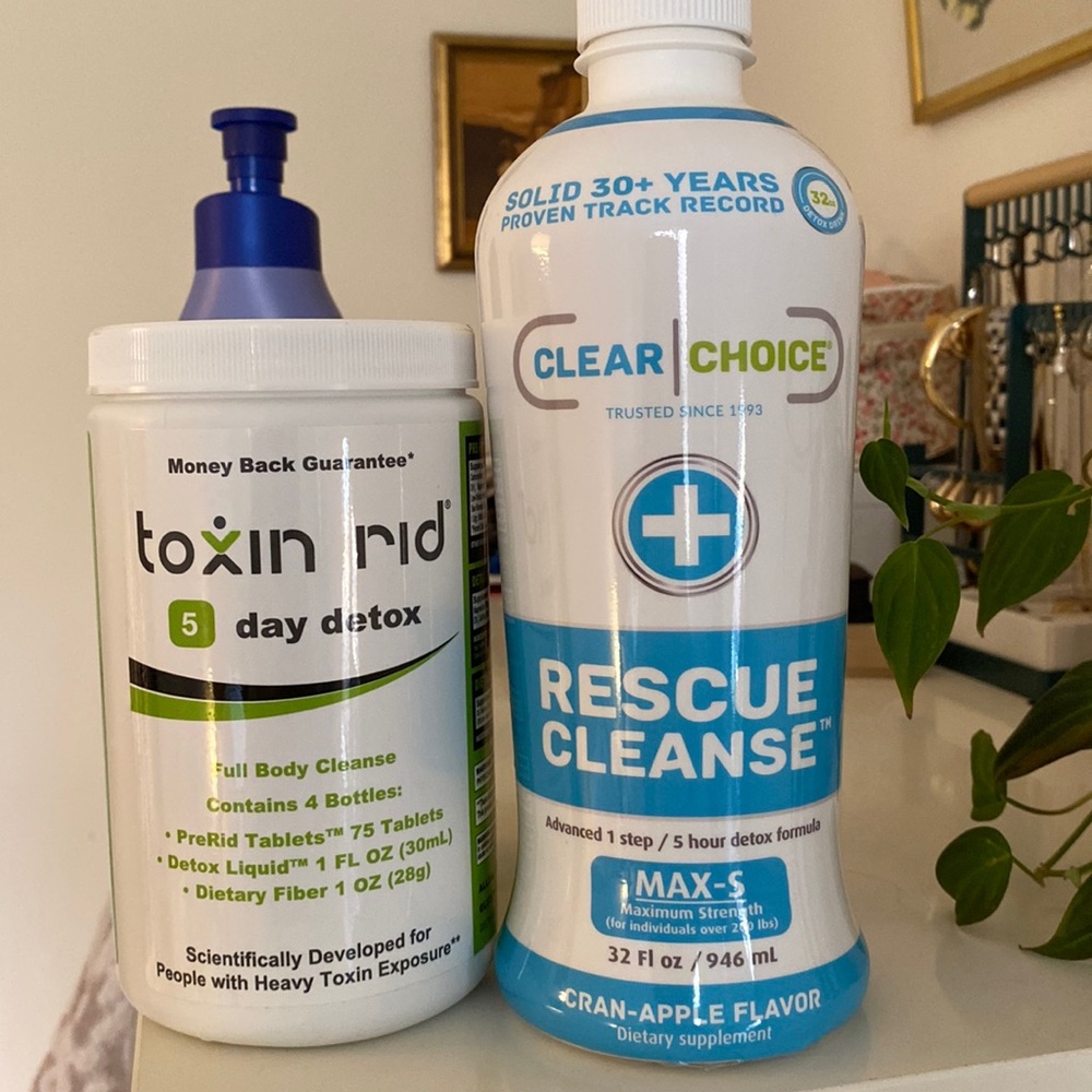 Clear choice rescue cleanse and toxin rid detox